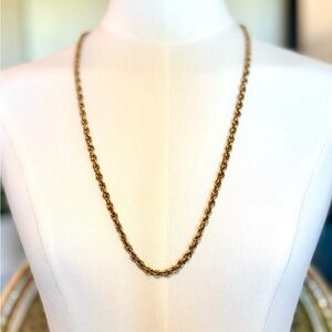 Classic Gold Double Link Chain | Elevated Everyday Necklace | ~26”